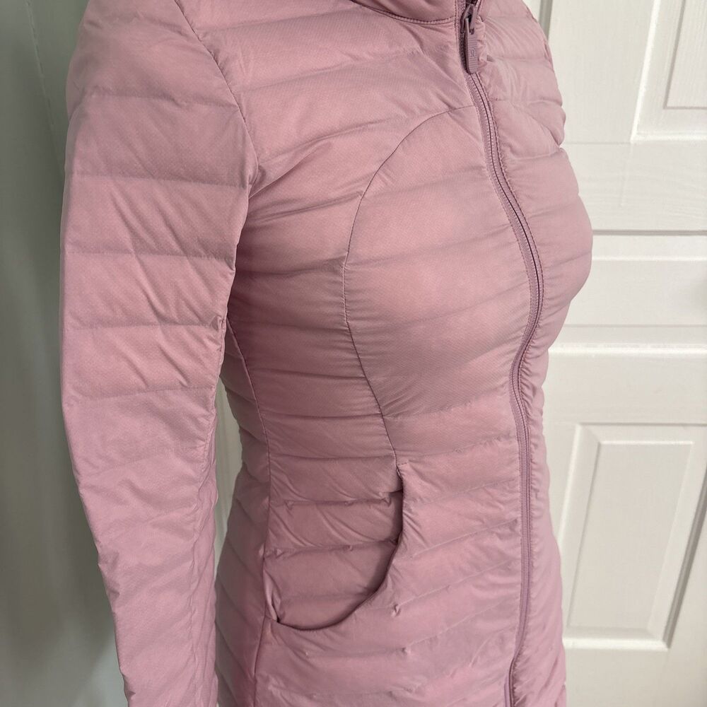 Lululemon Pack It Down Jacket Coat Puffer Pink Taupe Women's Size 2 - Picture 2 of 7